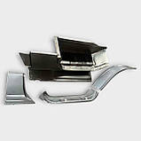 Подножка, порог, проем двери, арка ,Газель,Соболь,ГАЗ-3302,2705, 2217, комплект - 4 деталі права сторона, фото 4