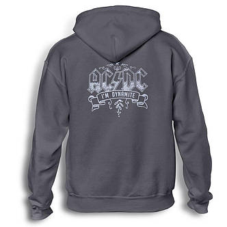 Толстовка Худі AC/DC TNT графітова, фото 4