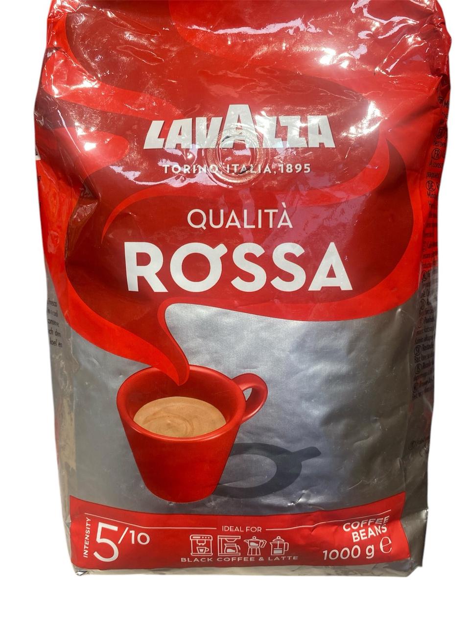 Кава натуральна в зернах Lavazza Qualita ROSSA 1 кг