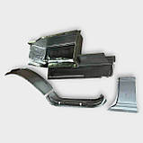 Подножка, порог, проем двери, арка ,Газель,Соболь,ГАЗ-3302,2705, 2217 комплект - 4 деталі ліва сторона, фото 2