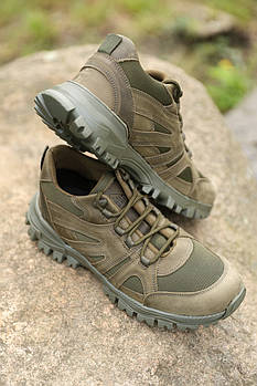 Кросівки Мангуст Олива Сітка