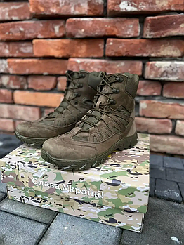 Тактичні Берці Undolini Крейзі USA Олива