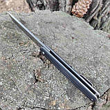 Ніж складаний Active на підшипниках фліппер танто, 210мм, Kar-Wai, G10 чорний, фото 4