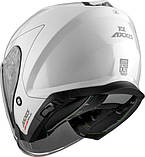 Мотошолом AXXIS MIRAGE SV Solid A0 Gloss White M, фото 3