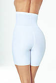 Жіночі високі коригувальні труси з шортиками білого кольору, модель Vlata Eldar.