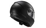 Мотошолом LS2 FF325 Strobe Solid Matt Black XS, фото 3