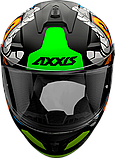Мотошолом AXXIS DRAKEN S Parrot A1 Matt Gray L, фото 3