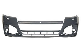 Бампер передній з отв. п/трон. з отв. омивача фар (S-line) Audi Q7 20-24 (Тайвань). 4M0807065AD