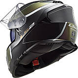 Мотошолом LS2 FF800 Storm Velvet Black Rainbow S, фото 4