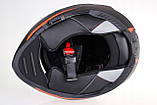 Мотошолом LS2 FF800 Storm Velvet Black Rainbow S, фото 7