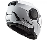 Мотошолом LS2 FF902 Scope Solid Gloss White + Pinlock XS, фото 3