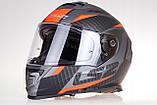 Мотошолом LS2 FF800 Storm Racer Matt Titan Fluo XS, фото 5