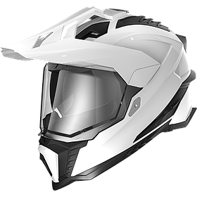 Мотошолом LS2 MX701 Explorer Solid Gloss White XS
