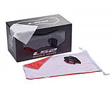 Маска кросова LS2 AURA Enduro Red +Pinlock, фото 4