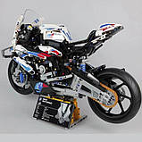 Конструктор BMW M 1000 RR сумісний із LEGO Technic мотоцикл БМВ 42130, фото 4
