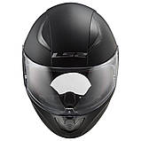 Мотошолом LS2 FF353 Rapid 2 Solid Matt Black ECE2206 XS, фото 4