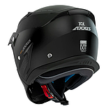 Мотошолом AXXIS HUNTER SV Solid Matt Black XS, фото 4