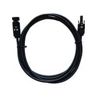 Кабель Solar 4 мм2 для з'єднання сонячних панелей, довжина 3м мідно-луджений з конекторами МС4