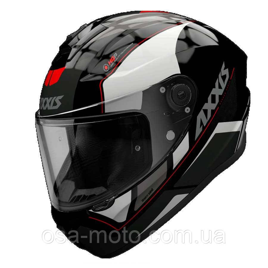 Мотошолом AXXIS DRAKEN S Wind B0 Gloss White XS