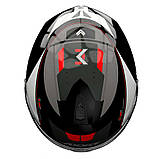 Мотошолом AXXIS DRAKEN S Wind B0 Gloss White XS, фото 4