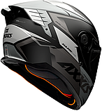 Мотошолом AXXIS HAWK SV EVO IXIL A2 Matt Titanium XS, фото 4
