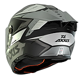 Мотошолом AXXIS HAWK SV EVO IXIL A2 Matt Titanium XS, фото 5