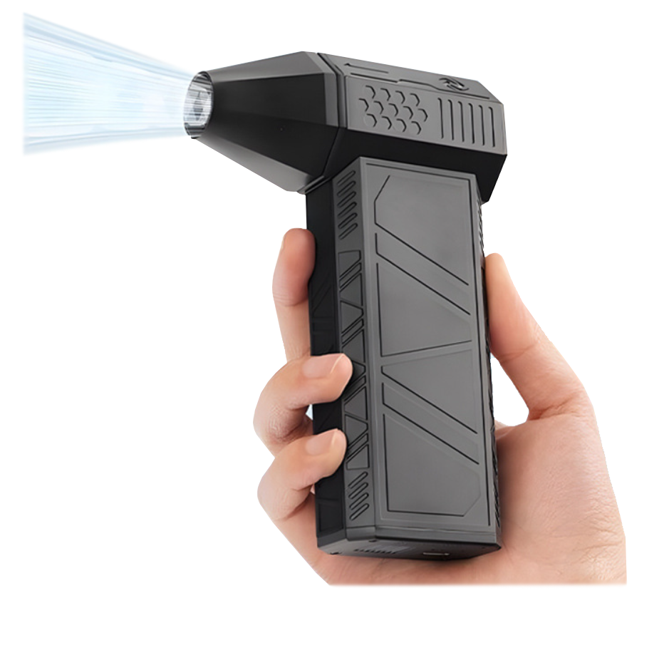 Турбовентилятор Violent Fan 130000 RPM акумуляторний турбінний вентилятор 3000mAh, 52м/с