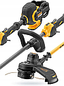 Професійна акумуляторна безщіткова коса (тример) DeWALT DCM571N : без АКБ,косіння 38 см, ніж і жилка, фото 5