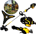 Професійна акумуляторна безщіткова коса (тример) DeWALT DCM571N : без АКБ,косіння 38 см, ніж і жилка, фото 8