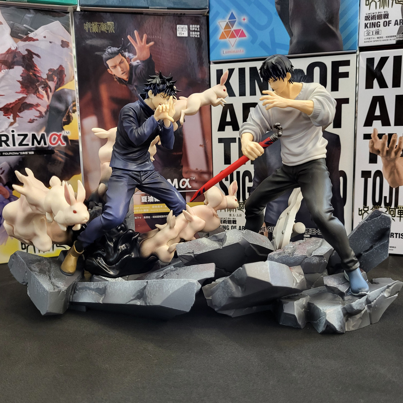 Аніме фігурка Фушігуро Мегумі та Тодзі Magic battle (SEGA) / Jujutsu Kaisen Figurizm Alpha - Encounter