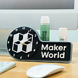 DIY комплект для друку та збірки — Годинник кварцовий Bambu Lab Clock Components Kit 011, фото 4