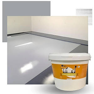 Епоксидна підлога Kings «Новачок» (двокомпонентна смола, світло-сіра, 15 кв. м) – купити наливну підлогу в Україні