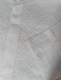 Вишита сорочка для хлопця льон біла по білому машина робота ріст.від 116 до 164, фото 4