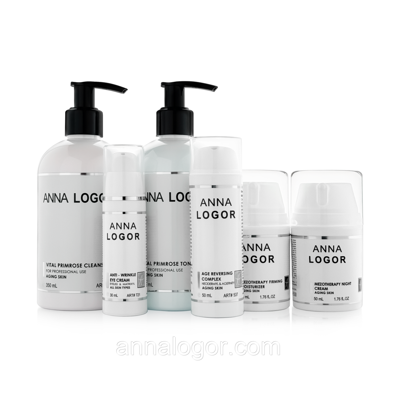 Омолоджуюча серія Anna LOGOR Moisturizer Age Reversing Complex