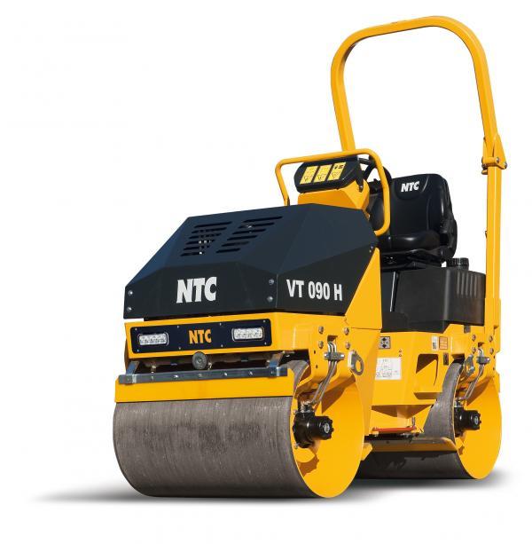 NTC Каток вібраційний двовальний 1430кг, бенз.Honda GX690