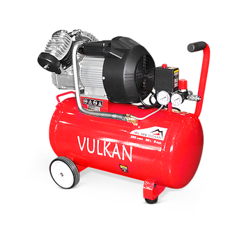 VULKAN Компресор рес-50л 380/265л/хв 2,2кВт 10бар 220В 2 циліндра (V-подіб.) IBL50V