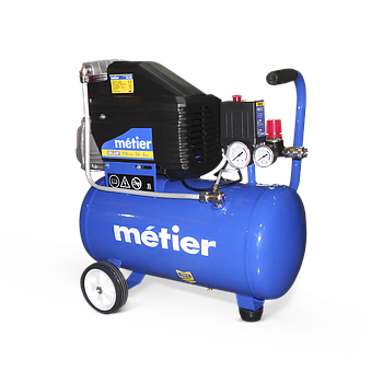 Metier Компресор рес-24л 178л/хв 1,1кВт 8бар 220В 1 циліндр