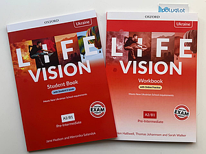 Комплект Life Vision Pre-Intermediate Student's Book + Workbook (оригінал)