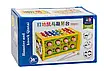 Розвивальна музична іграшка дитині Стукалка ксилофон 2в1 Грай мелодію Бий по хом'ячках Молоточки палички, фото 10