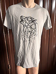 Футболка чоловіча стрейч (сіра)