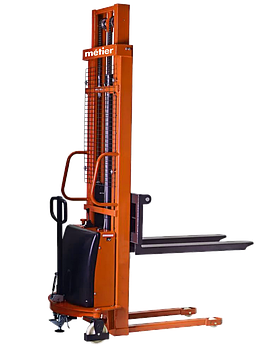 Metier Штабелер ел.гідравлічний несамохід. 1500кг, підйом-3,5м, довжина вил 1,1м