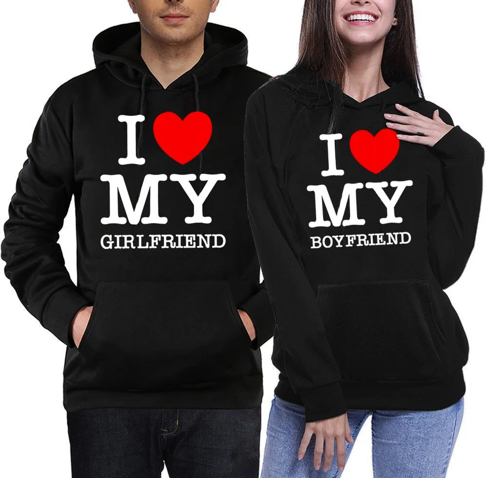 Парні худі "I love my girlfriend" та "I love my boyfriend"