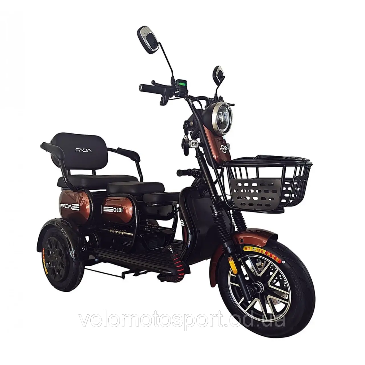 Електротрайк FADA OLDi MAX 1100W