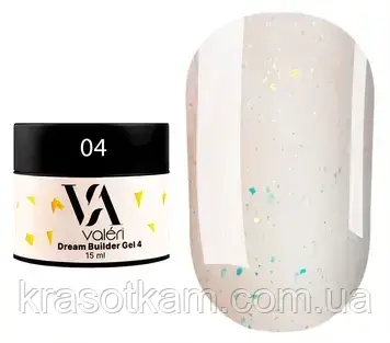 Builder Gel DREAM COLLECTION Valeri №04 15 мл