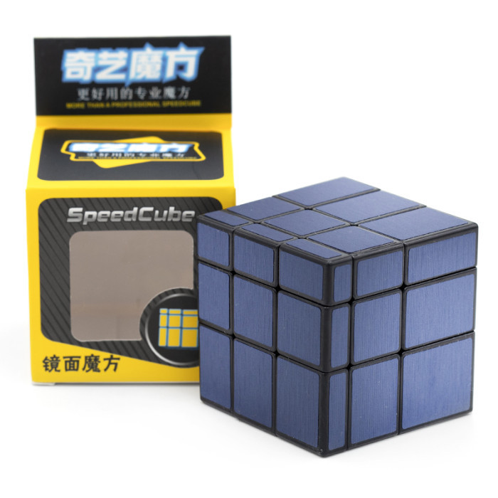 Дзеркальний кубик 3x3 | QiYi MoFangGe Mirror blue