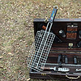 Шампура ручної роботи, набір для шашлику ручної роботи BS3 BIZON, фото 5