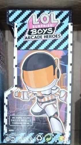 Ігровий набір L.O.L. Surprise! Boys Arcade Heroes Series 2 – Action Figure Doll with 15 Surprises