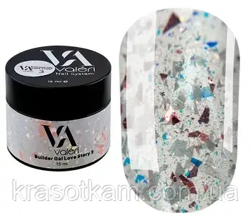 Builder Gel Love Story Vaлерi No03 15 мл