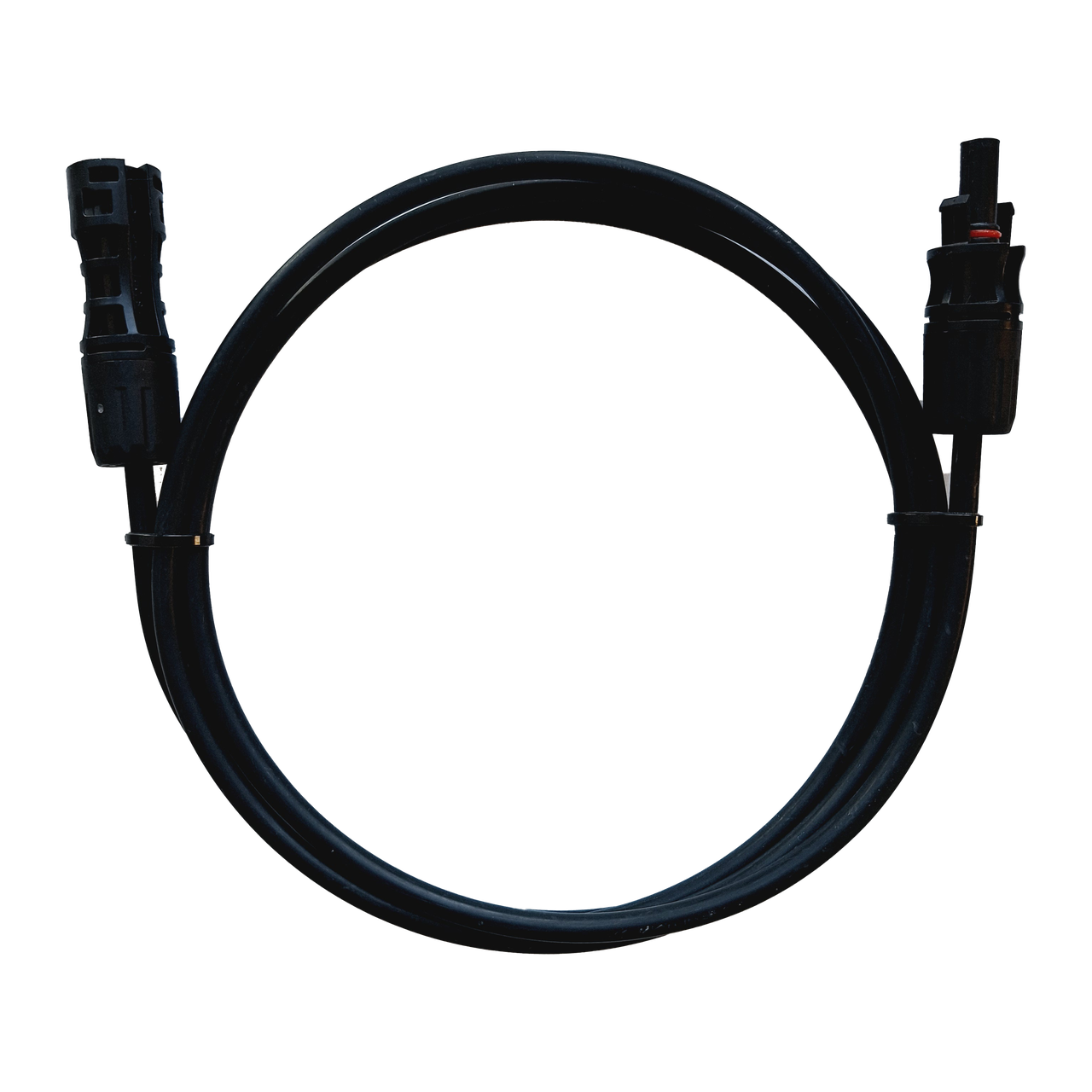 Кабель Solar 6мм2 для з'єднання сонячних панелей, довжина 2м мідно-луджений з конекторами МС4 Premium