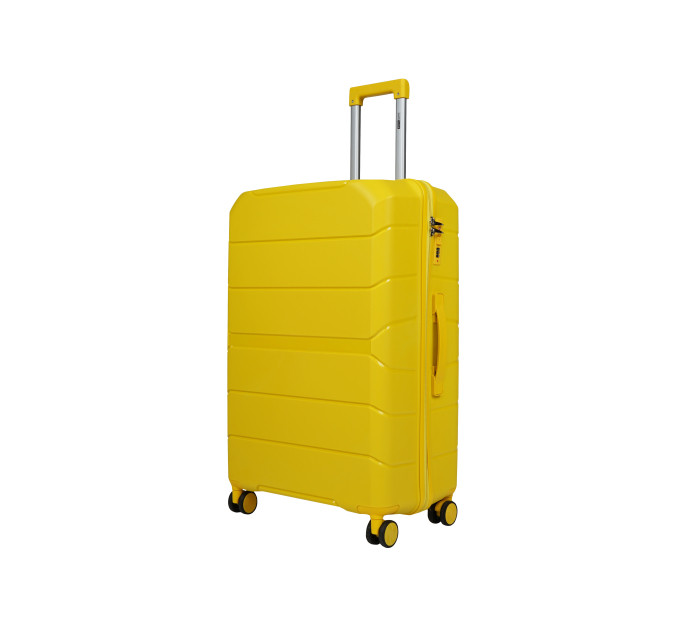 Валіза EuroHome EH150 на колесах 93 л жовтий (EH150-28-YL)